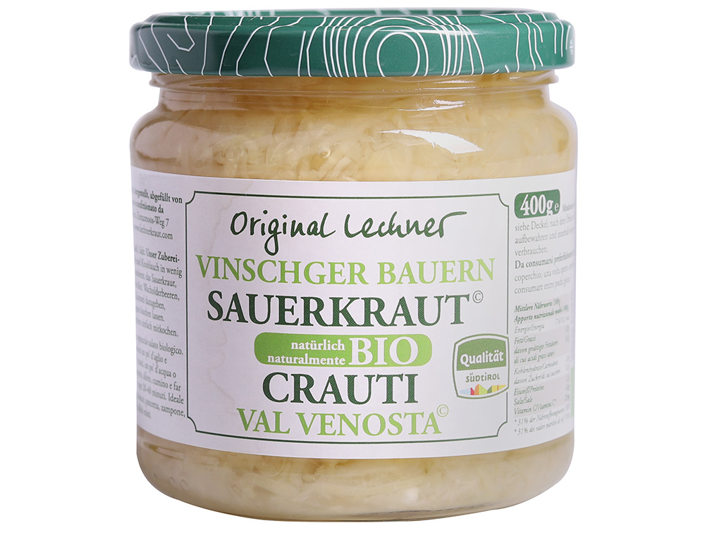 Vinschger Sauerkraut BIO Lechner